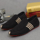 New Men Casual Shoes All-match Breathable Slip on Canvas Shoes  Men Retro Loafers Men Shoes Lightweight Driving Shoes Trend