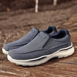 Men's Casual Shoes Canvas Breathable Loafers Men 2022 New Male Comfortable Outdoor Walking Shoes Classic Loafers Men Sneakers
