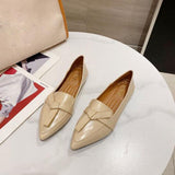 Fashion Flats Office Lady Shoes Elegant Women Flats Pointed toe Casual Woman Footwear A3842