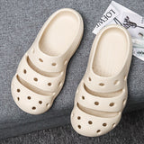 New Fashion Men Slippers Designer Slides Summer Beach Sandals Man Shoes Comfortable House Slippers Trend Wild Outdoor Slipper