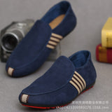 New Men Casual Shoes All-match Breathable Slip on Canvas Shoes  Men Retro Loafers Men Shoes Lightweight Driving Shoes Trend