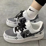 Wexleyjesus New Zapatillas Mujer Fashion Game Print Female Sneakers Casual Patchwork Woman Vulcanize Shoes Individual Ladies Footwear