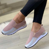 Rimocy Women's Sports Shoes Autumn 2022 Comfortable Breathable Sneakers Woman Stretch Fabric Non-slip Running Shoes Plus Size 43