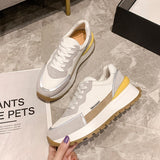 Genuine Leather Tennis With Platform Sneakers Women Designer Shoes Women's Sneakers 2021 Spring Sports Casual Shoes Women Basket