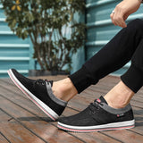 Wexleyjesus New Men Casual Shoes Lace-up Summer Men Canvas Shoes Comfort Lazy Shoes Outdoor Walking Footwear Big Size 39-47 Zapatos Hombre