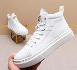 Designer New Men's white black metal button flats platform Shoes Man Vintage  sneakers loafers zapatos de novio hombre