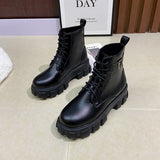 Women Height Increasing Punk Boots Designer Shoes Female 2022 Platform Boots Female Women Shoes Sapatos Femininos Zapatos Planos