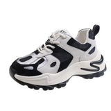Girl  Breathable Women Dad Shoes Lightweight White Clunky Sneakers Sports Women's Casual Shoes