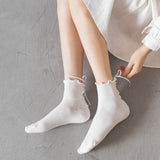 Sweet Lolita Women Socks Bandage Socks Woman Girls Japan Long Socks Ankle Dress Streetwear Calcetines Media