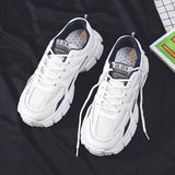 2023 New Spring White Sneakers Women Trainers Vulcanized Shoes Casual Platform Dad Sneakers Women Sports Shoes Basket Femme