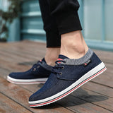 Wexleyjesus New Men Casual Shoes Lace-up Summer Men Canvas Shoes Comfort Lazy Shoes Outdoor Walking Footwear Big Size 39-47 Zapatos Hombre