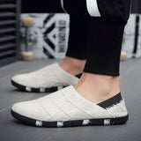 Men Causal Shoes All-match Breathable Slip on Set Foot  Canvas Shoes New Sneakers Men Flax Shoes Fashion Trend Shoes Men