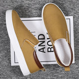 Loafers Men Spring New Casual Canvas Shoes Men Light Slip-on Sneakers Comfortable High-quality Flat Shoes Men Footwear кроссовки