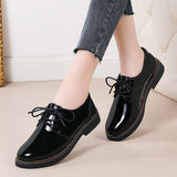 Autumn And Winter New British Style Small Leather Shoes Fashionable Women's Working Women's Shoes