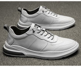 Wexleyjesus Fashion Sneakers Mens Leather Shoes Fashion White Shoes Leather Sneakers Brand Male Footwear A1995