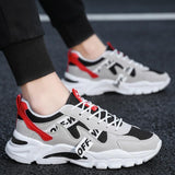 New Casual Mens Shoes Top Quality Stitching Transparent Bottom Sneakers Genuine Leather Shoes Brand New Comfortable Men's shoes