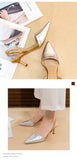 Brand Designer Spring Summer Fashion Women's Shoes High Heels Women Sandals Pointed Toe Ladies Pumps Sexy Stiletto Party Shoes