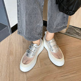 Spring/Summer  Women Shoes Round Toe Gauze Comfortable and Breathable Pumps Womens Platform Heels Fashion Women Casual Shoes