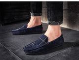 Wexleyjesus Genuine Leather Men Casual Shoes Male Loafers Breathable Moccasins Slip On Driving Shoes Mens Flats Zapatos De Hombre