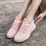 Air Mesh Running Shoes Women Sport Shoes Women Summer Sports Shoes Female Sneakers Lady Pink Fitness Runners Sapatos Walk D-465
