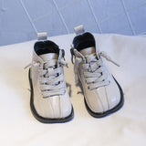 Baby Boots Genuine Leather First Walkers Kids Boots Toddler Snow Boots Velvet Warm Shoes Baby Short Boot SSP023