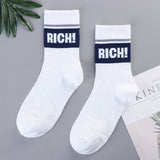 Trends high quality fashion socks Man Women's sports Cotton basketball pattern happy  sales digital Pair socks