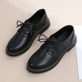 Autumn And Winter New British Style Small Leather Shoes Fashionable Women's Working Women's Shoes