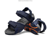 Summer Net Cloth Simple Sandals Men Breathable Casual Beach Shoes Vietnamese Mixed Colors Sewing Thread Sandals