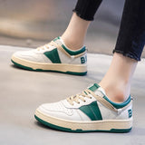 Men Sports Casual Shoes Spring Autumn Genuine Leather Women Men Comfortable Platform Sneakers Fashion Little White Shoes Couples