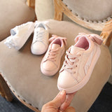 Kids sneakers Shoes for Girls  Children Shoes Soft Fashion Running Leather Sneakers Children Sport Casual Shoe SX494