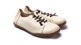 (35-46)Women Shoes Flat 100% Authentic Leather Plain toe Lace up Ladies Shoes Flats Woman Moccasins Female Footwear (5188-6)