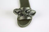 Women Home Slipper Indoor Outdoor Bow Flip-flops Fashion Silk Flat Shoes New Fashion Female Casual flower Print Slides SH021401