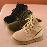Fashion Children Shoes Short Boots Outdoor   Boots Keep Warm Non-slip Snow Boot  Winter Autumn  Fur Shoes STP015