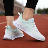 Spring Sneakers Women Casual Shoes Mesh Breathable Ladies Vulcanized Sports Shoes Female Platform Flats Chaussure Femme