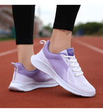 Spring Sneakers Women Casual Shoes Mesh Breathable Ladies Vulcanized Sports Shoes Female Platform Flats Chaussure Femme