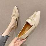 Fashion Flats Office Lady Shoes Elegant Women Flats Pointed toe Casual Woman Footwear A3842