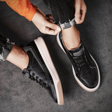 Wexleyjesus  men sneakers luxury brand mens shoes casual Korean version sneakers men leather shoes