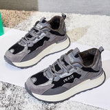 Leather Running Shoes for Women 2021 Platform Sneakers Women's Sports Shoes Woman Flats Winter Sneakers Woman Tennis Female New