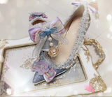Wexleyjesus Lolita handmade shoes Palace Bowknot Princess Kawaii Girl Women Shoes  japanese Sweet Lolita Shoes cos Lolita loli  Victoria