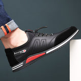 New Men Shoes Leather Cowhide Leather Shoes Men Comfortable Low-top British Casual Single Shoes Leather Shoes 1005002902036134