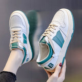 Men Sports Casual Shoes Spring Autumn Genuine Leather Women Men Comfortable Platform Sneakers Fashion Little White Shoes Couples