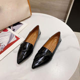 Fashion Flats Office Lady Shoes Elegant Women Flats Pointed toe Casual Woman Footwear A3842