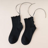 Sweet Lolita Women Socks Bandage Socks Woman Girls Japan Long Socks Ankle Dress Streetwear Calcetines Media