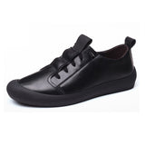 Wexleyjesus Genuine Leather Shoes Men Sneakers Cow Leather Mens Casual Shoes Cool Young Man Black White Shoes Male Footwear A2217