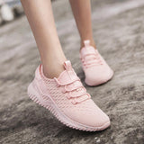 Air Mesh Running Shoes Women Sport Shoes Women Summer Sports Shoes Female Sneakers Lady Pink Fitness Runners Sapatos Walk D-465