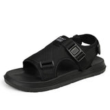 Wexleyjesus Men Sandals Summer Shoes New Gladiator Men's Sandals Fashion Man Flip Flops Gray Black Flat Shoes sandalias Male Big Size 36-46