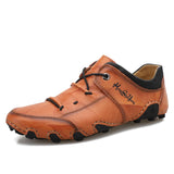 Wexleyjesus 100% Genuine Leather Shoes Men Footwear Flat Soft Mens Casual Shoes Cow Leather Brand Male Footwear Big Size 45 KA3309