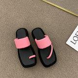 Bailamos Woman Flip Flops 2022 New Fashion Platform Slippers Luxury Slides Pantofle Hawaiian Flats Summer Beach Sandals Mujer