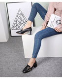 Wexleyjesus Fashion Office Lady Shoes Women High Heels Brand Women Pumps Elegant Woman Heeled Shoes Ladies Square Heel 6cm A4290