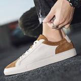 Popular Men Casual Shoes Leather Fashion Men Shoes Top Quality Walking Shoes For Mens Comfortable Casual Sneakers For Man